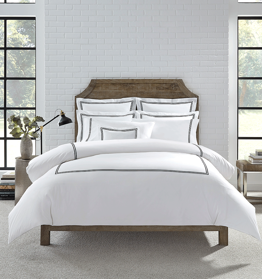 We’re Replacing Relaxed Linen With Crisp Hotel-Style Bedding This Fall