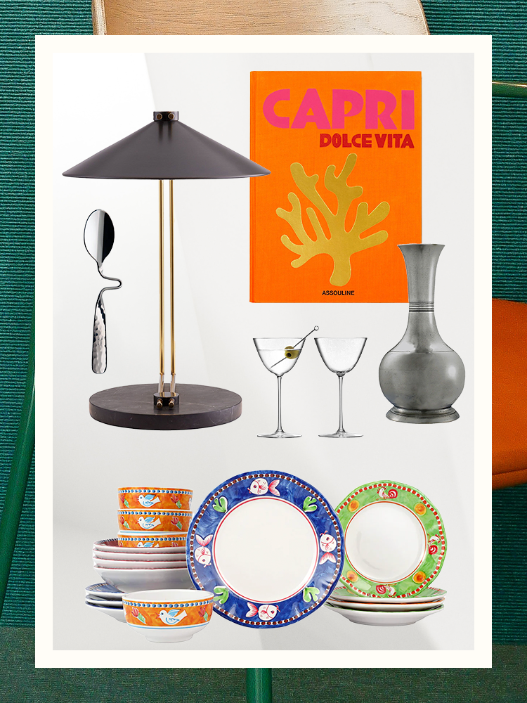 collage of homewares on sale at saks fifth avenue