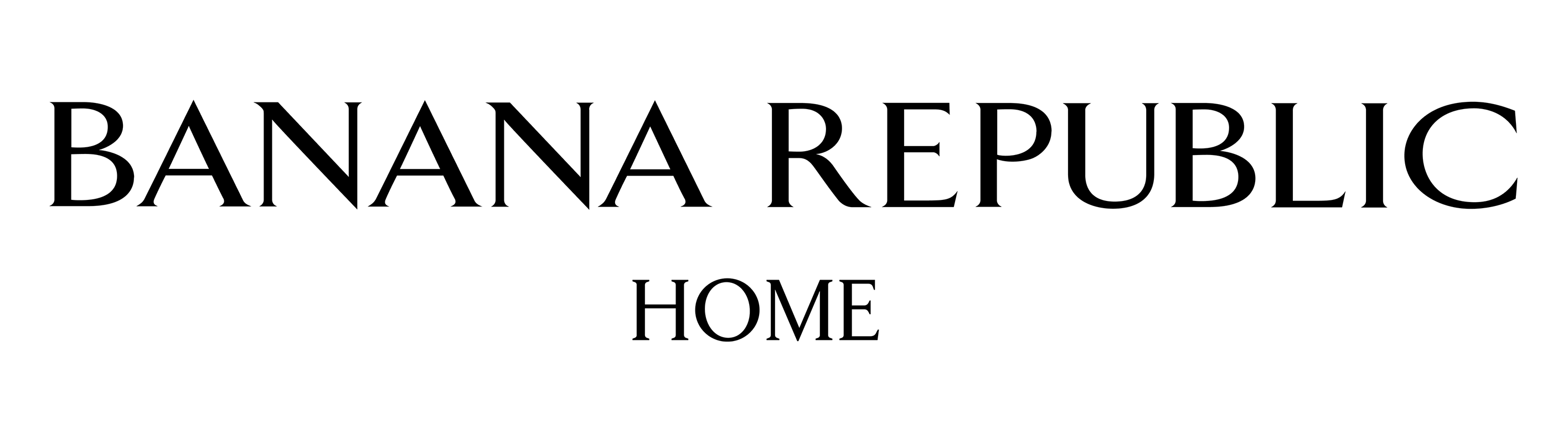 Logo for Banana Republic Home