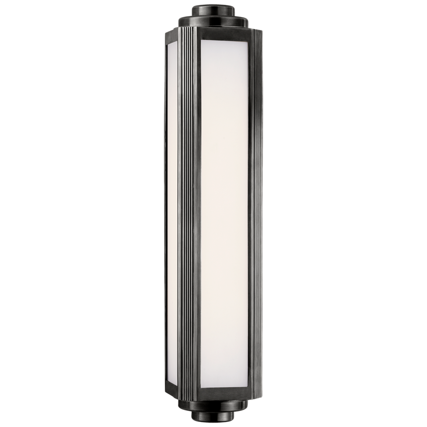 black and white sconce
