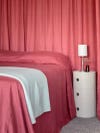 berry colored bedding linens
