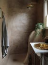 brown textured shower