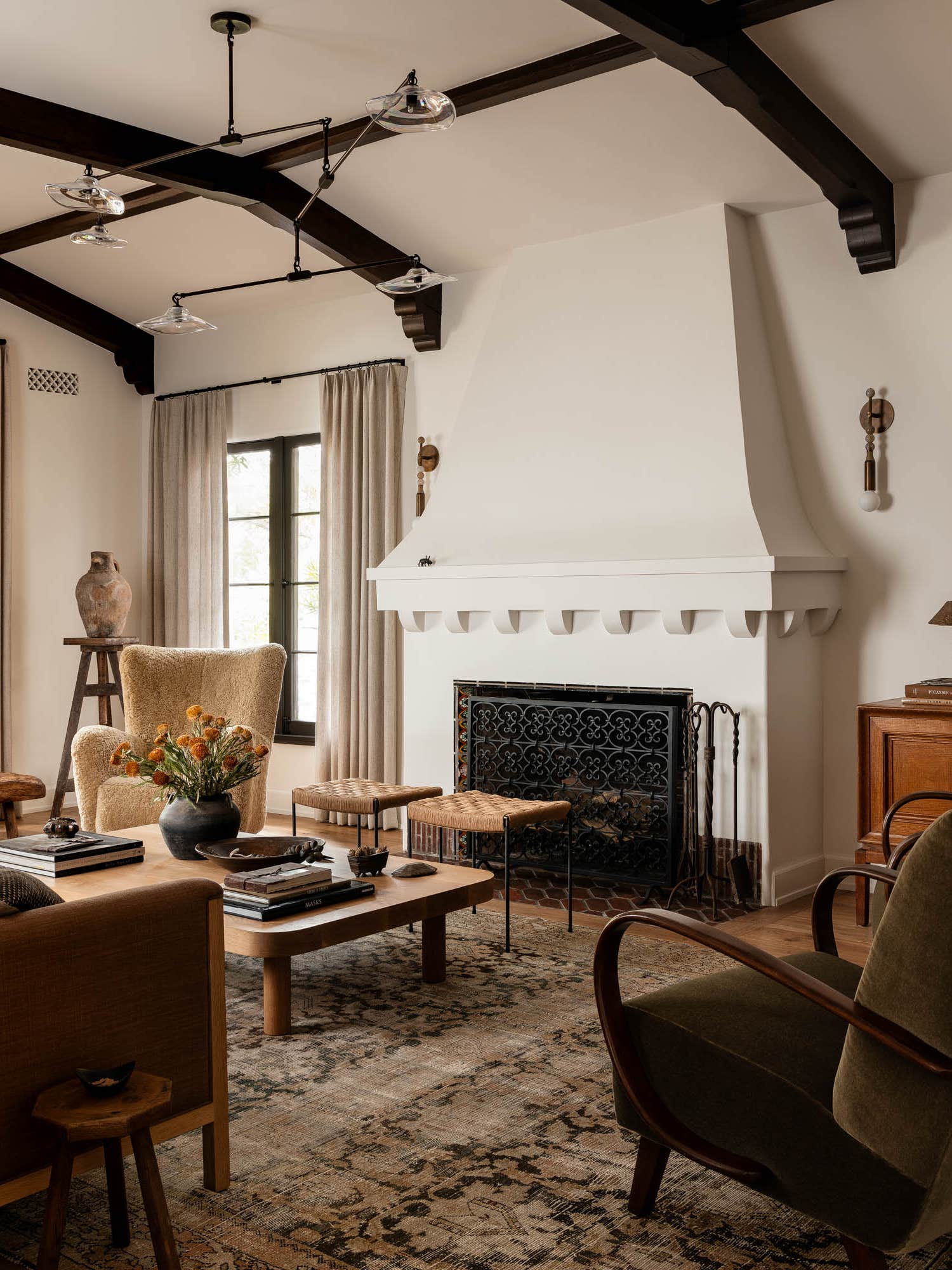 spanish style living room