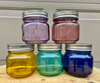 colorful jars