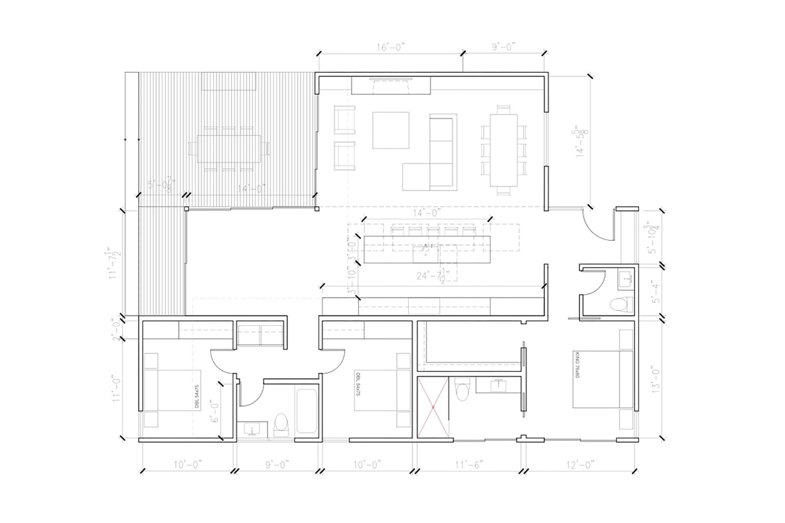 plans for a one story house