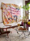 colorful wall tapestry