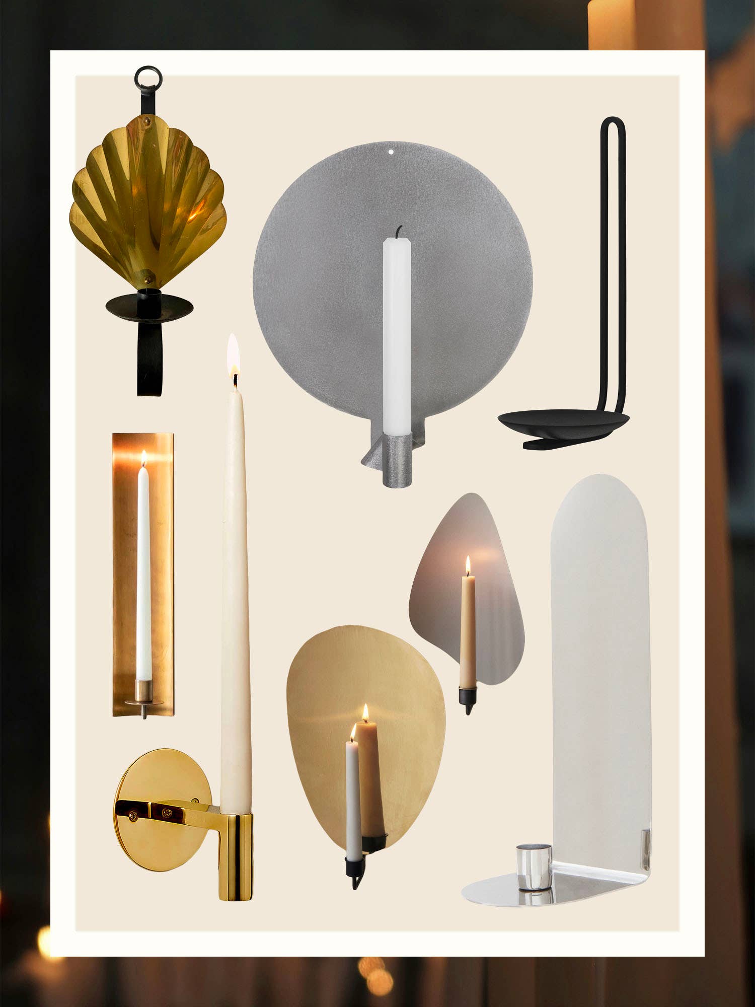 Moody Candle Wall Sconces Deliver More Romance Than a Lightbulb Ever Could