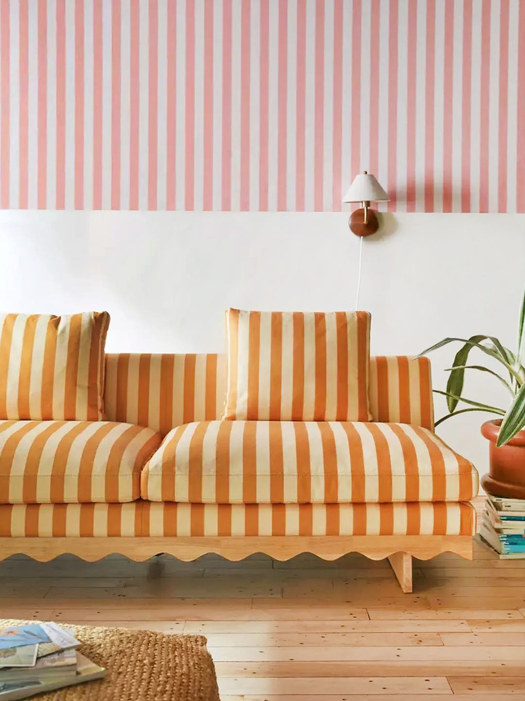 Stripes and Squiggles Collide in This New Urban Outfitters Furniture Drop