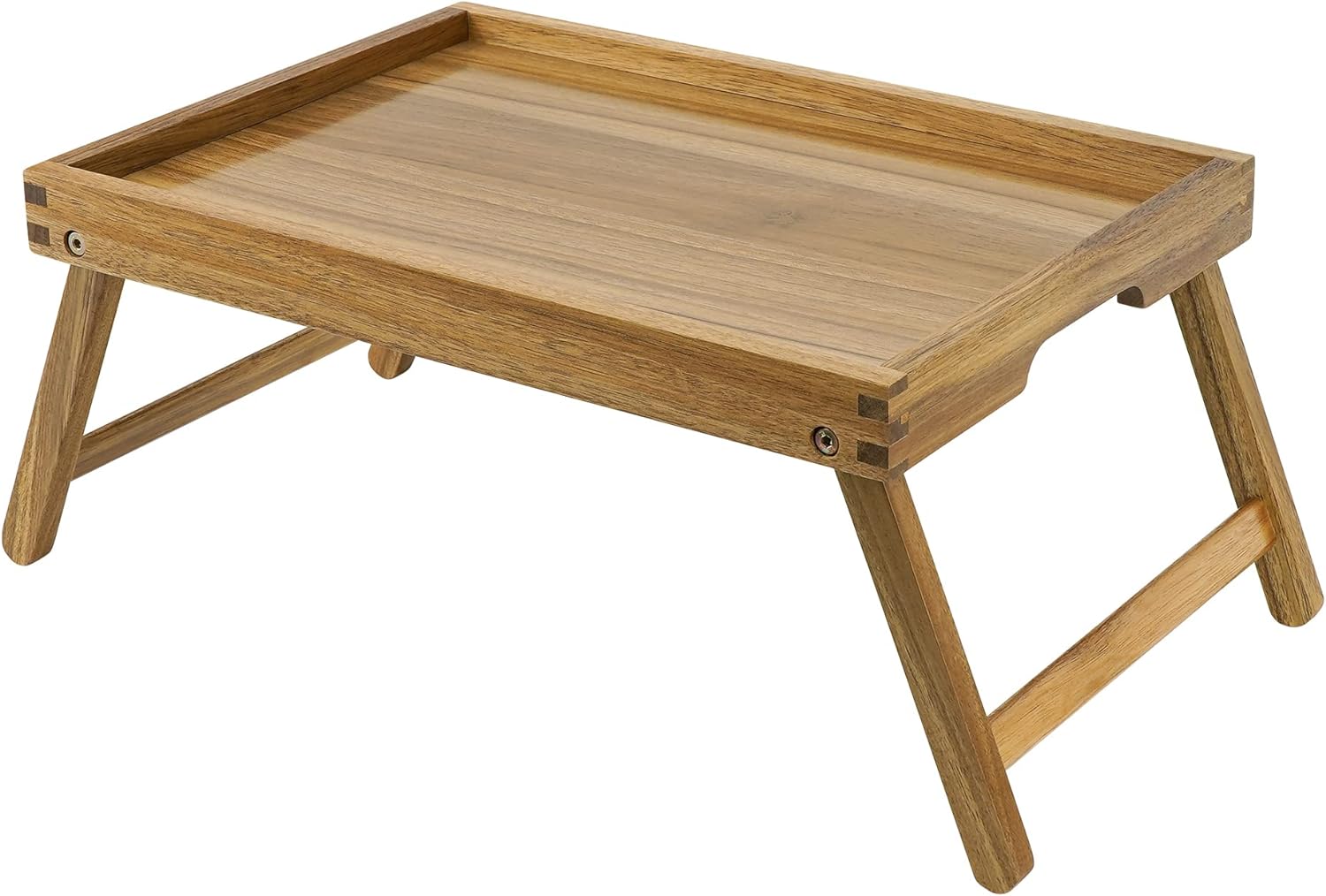 VaeFae Acacia Bed Table Tray