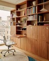 modular wood desk