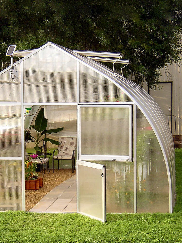 clear green house