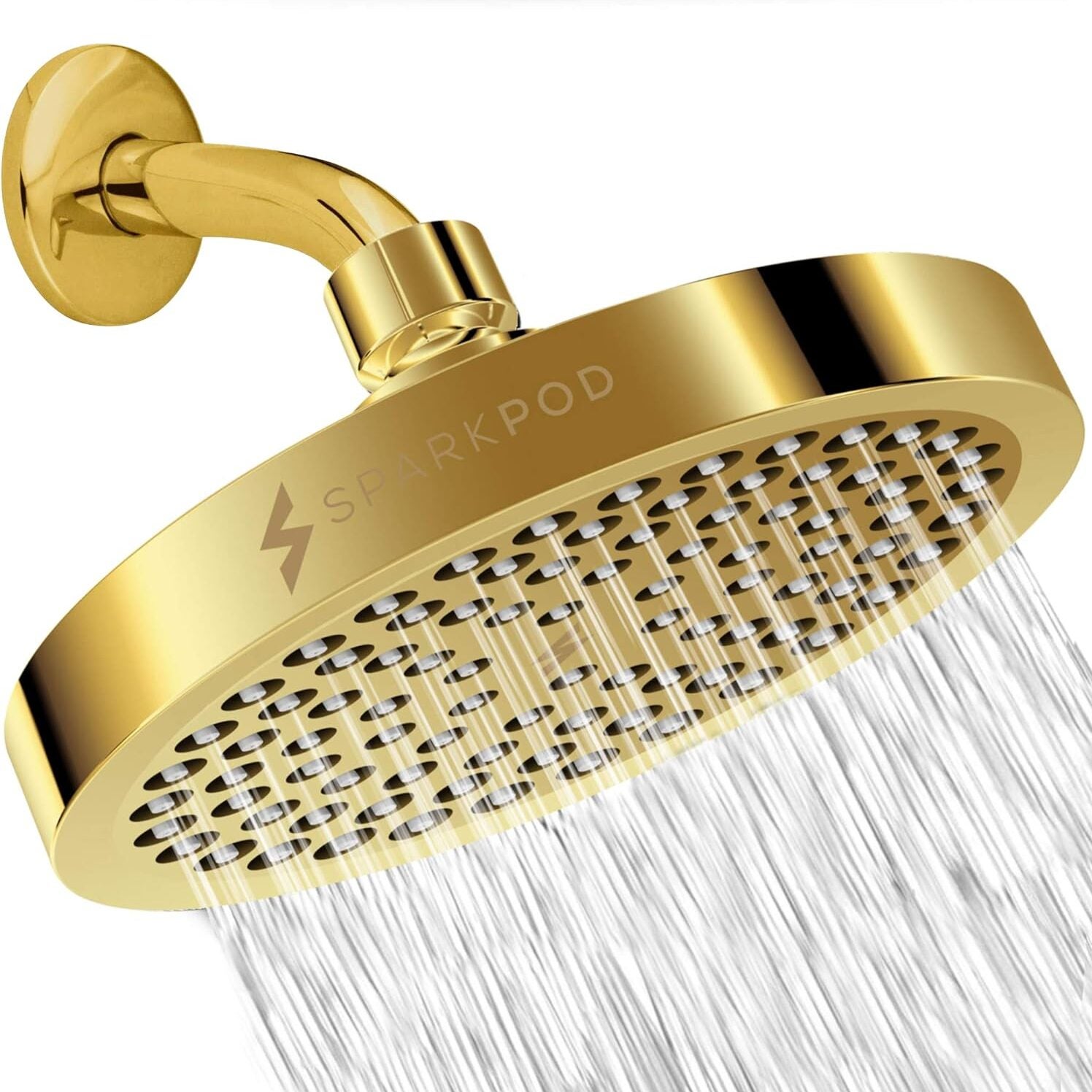 gold shower head