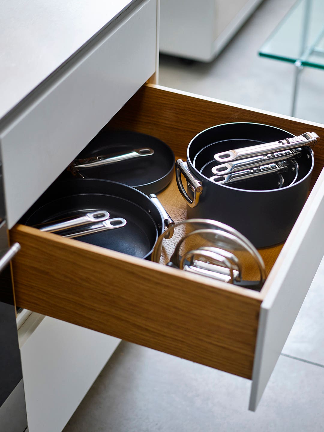 In My Tiny, Drawer-Less Kitchen, These Collapsible Pots Are My New BFFs