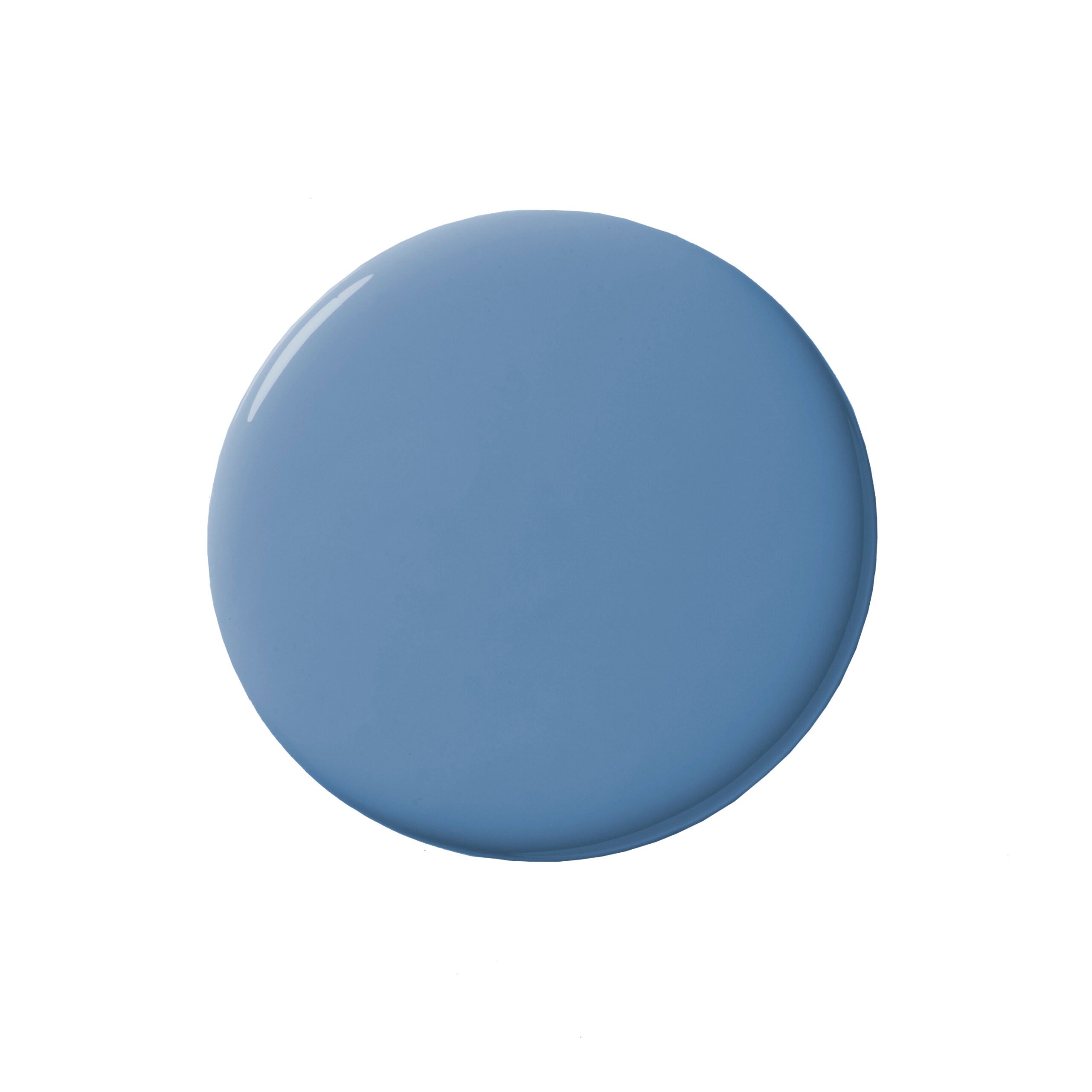 blue paint blob