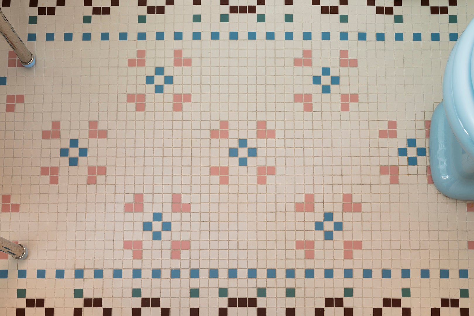 heart shape floor tile