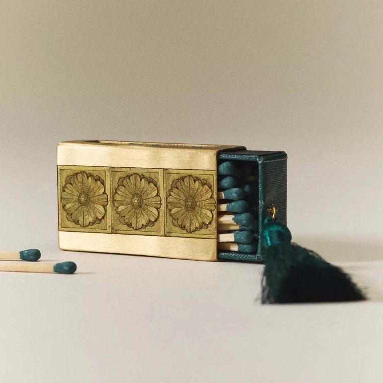 Brass Match Holder