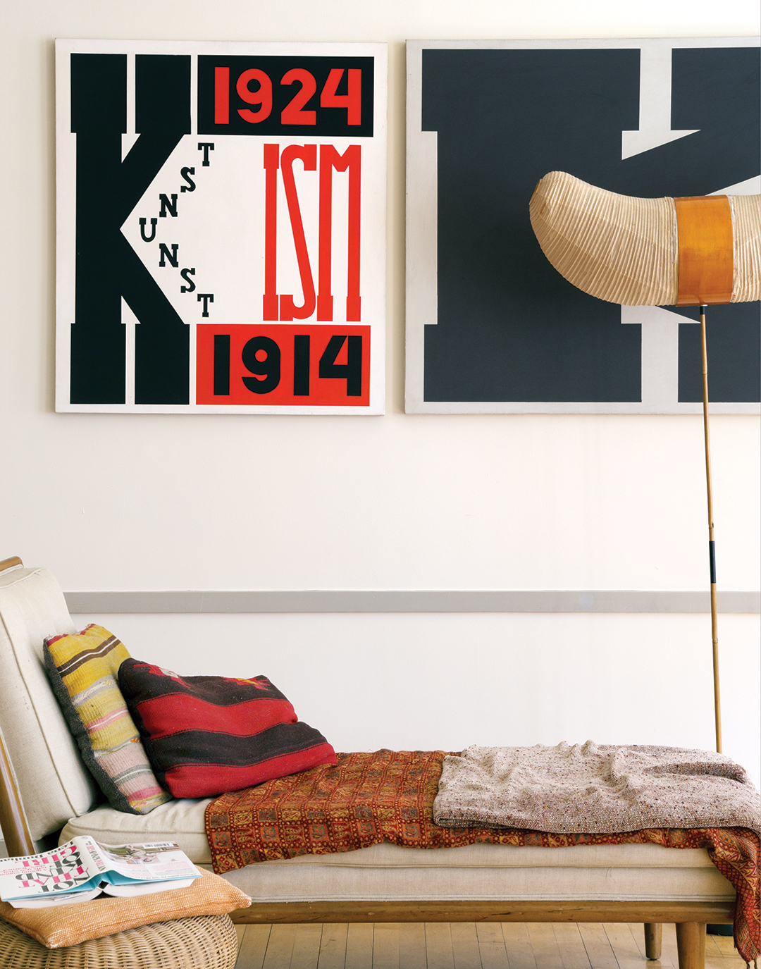 cozy relaxing corner of apartment