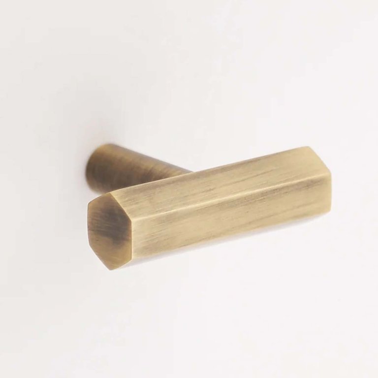  Solid brass bar knob