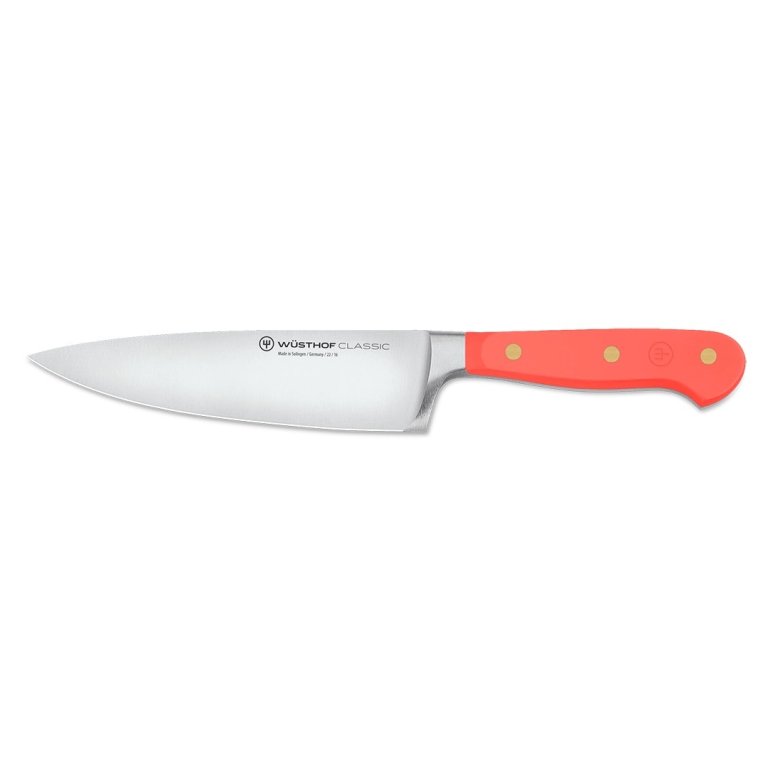  Chef's knife with red handle