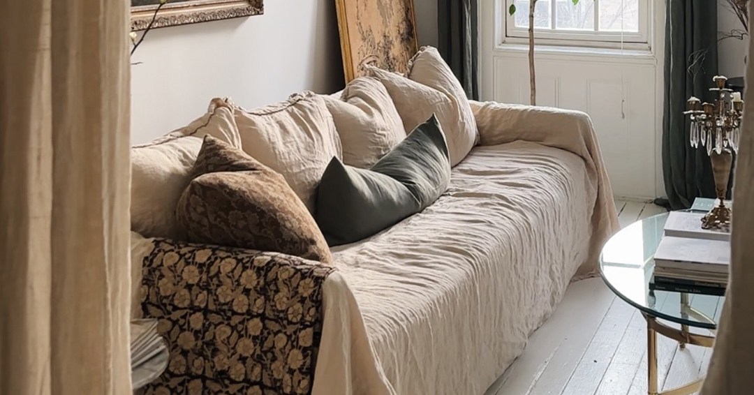 How to Cover Your Sofa With Throws—Before You Buy Another Boring Slipcover