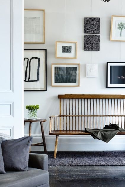 how to style a 3D gallery wall
