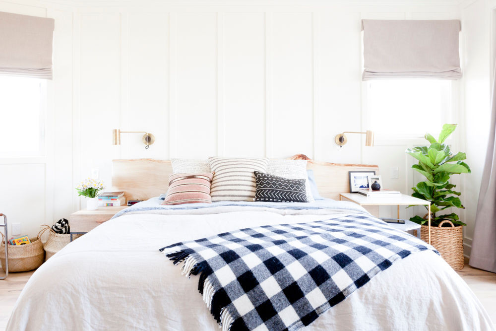 Bohemian Decor White Bedroom