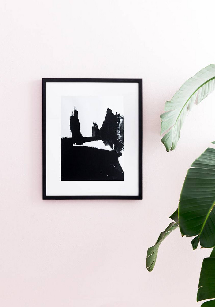 5 Art Framing Ideas For One Black And White Print | Domino
