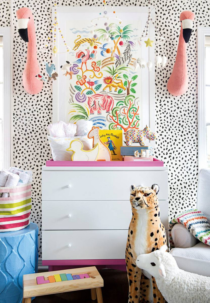 Bright and Colorful Wall Decor Ideas For Kids | Domino