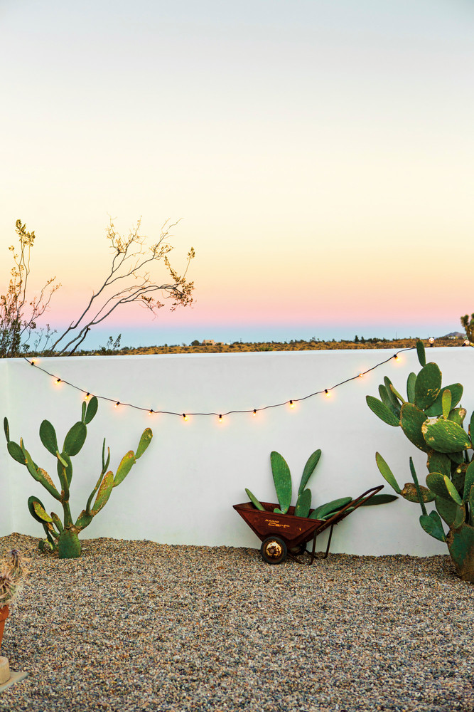 Green and Pink and Taupe and White Exterior