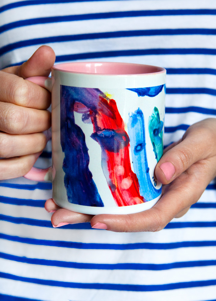 shutterfly kid art coffee mugs