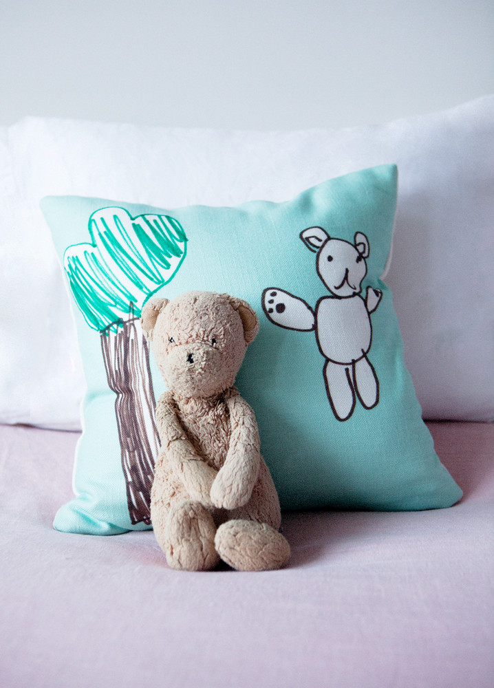 shutterfly kid art bed linens