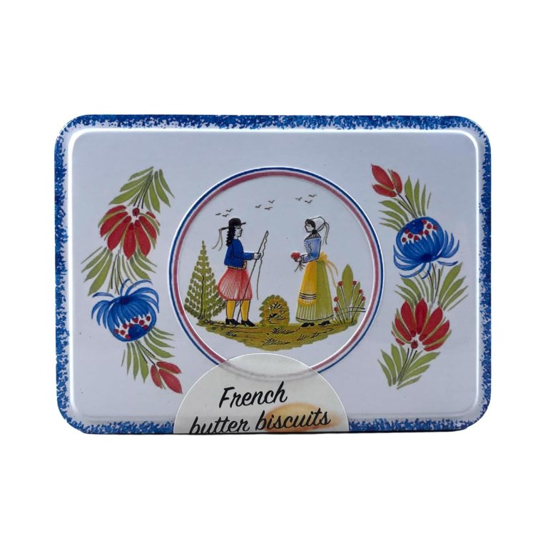  illustrated tin of butter cookies
