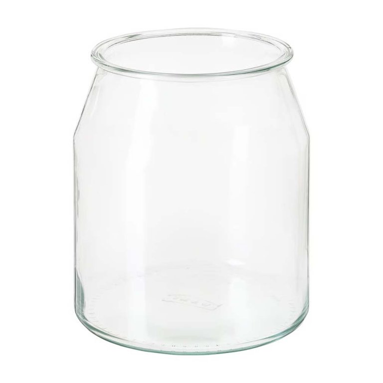  Glass jar