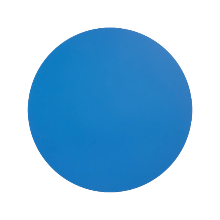  Design Store Dual Sided Recycled Leather Placemat in Blue