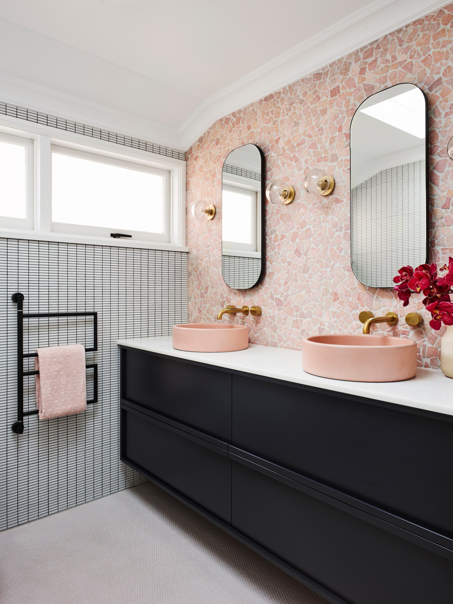 This Pink Bathroom Decor Will Convince You to Go Bold