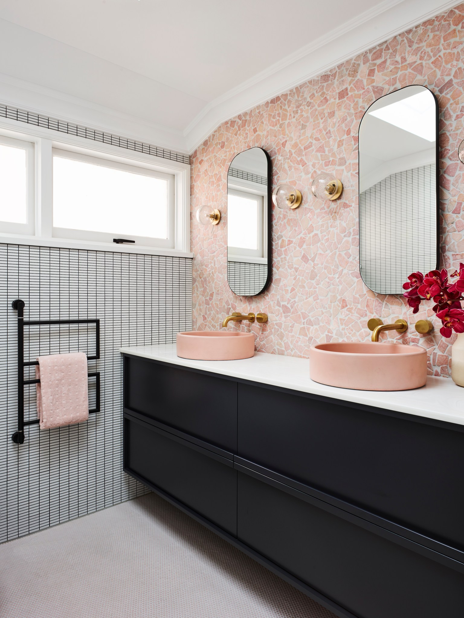 This Pink Bathroom Decor Will Convince You to Go Bold