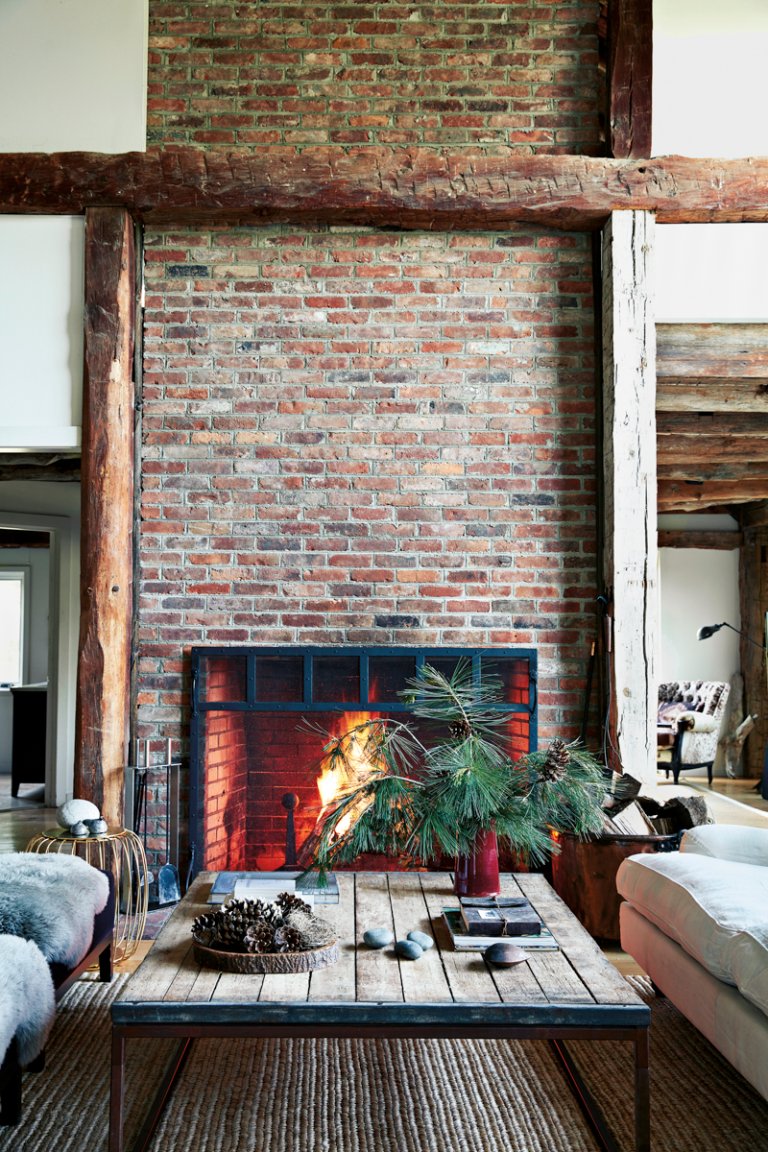A Fashion Designer Turned This 19th-Century Cattle Barn Into His Family Home