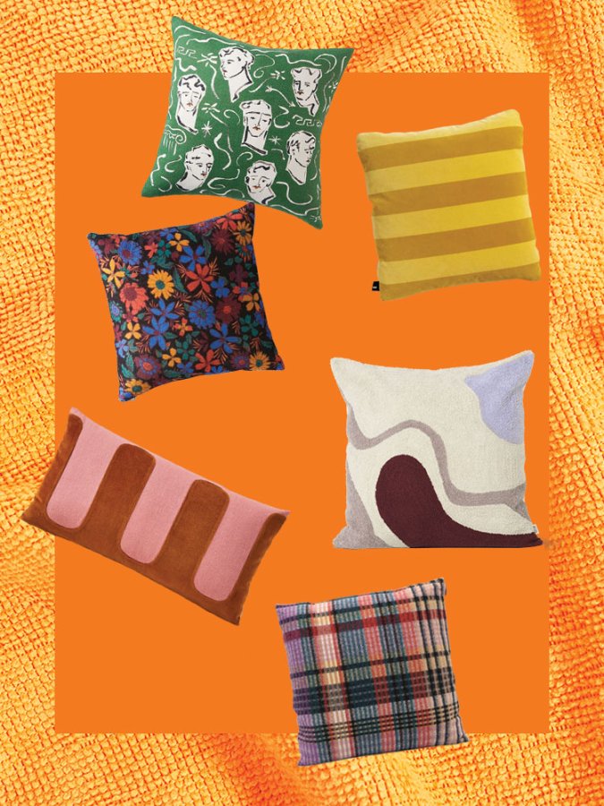22 Patterned Pillows to Cozy Up to This Fall