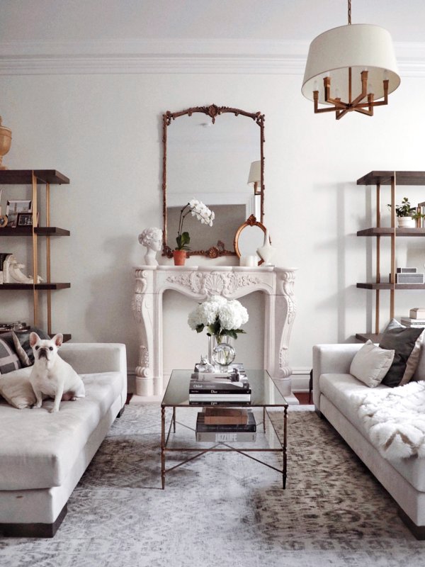 This Faux Mantel DIY Is the Key to a Parisian-Style Space