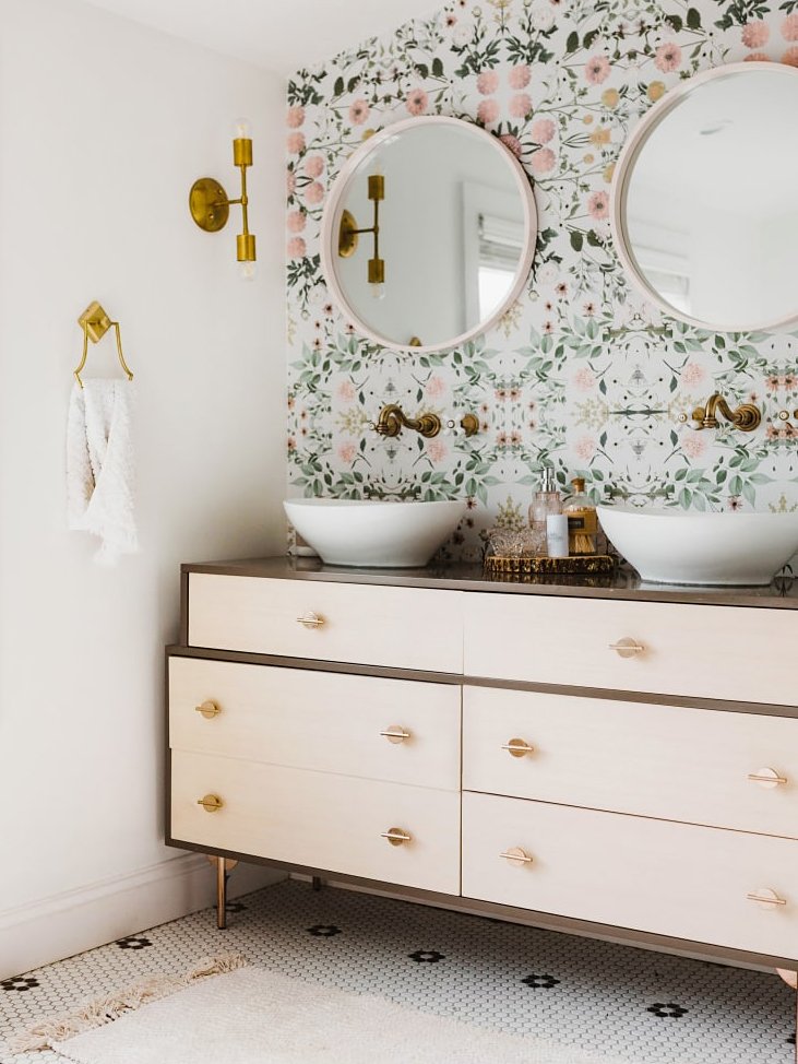 dresser vanity Frances Woven Rattan Tall with Mirror, White where style meets temptation and functionality dances with allure How to Turn a Dresser