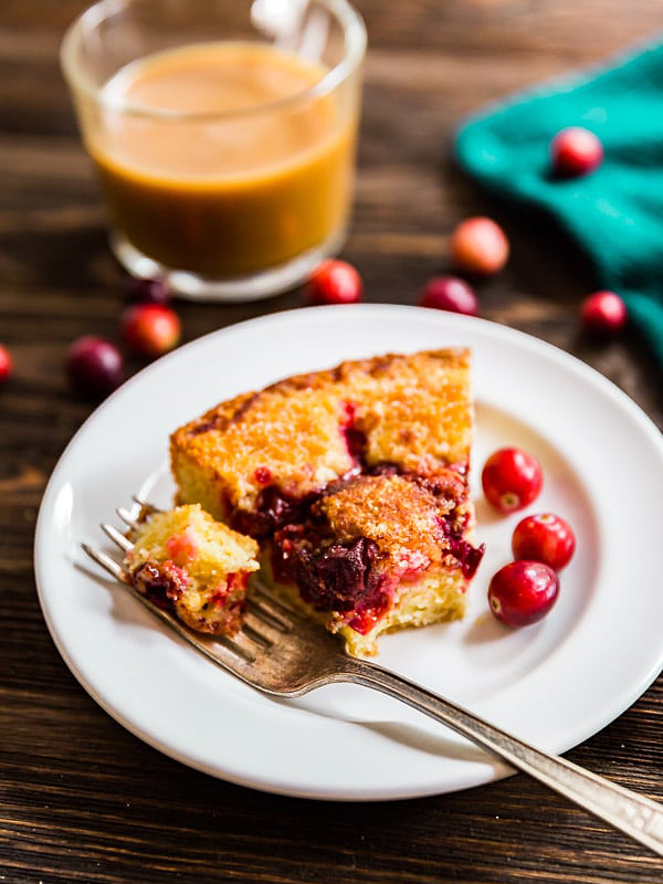 orange cranberry torte