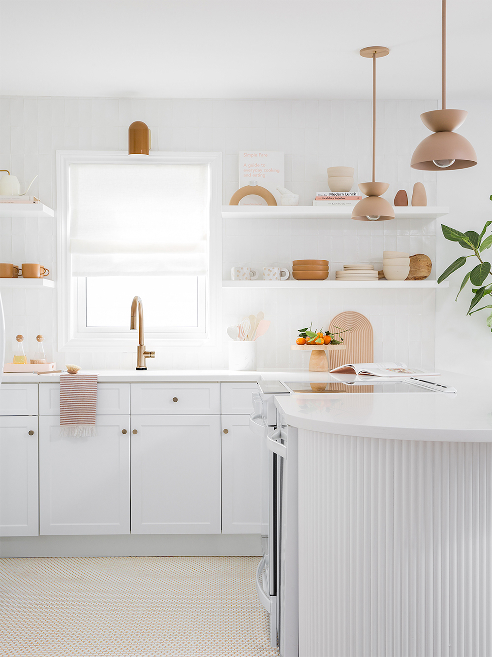 A $400 Kitchen Peninsula Makeover with All the Right Curves
