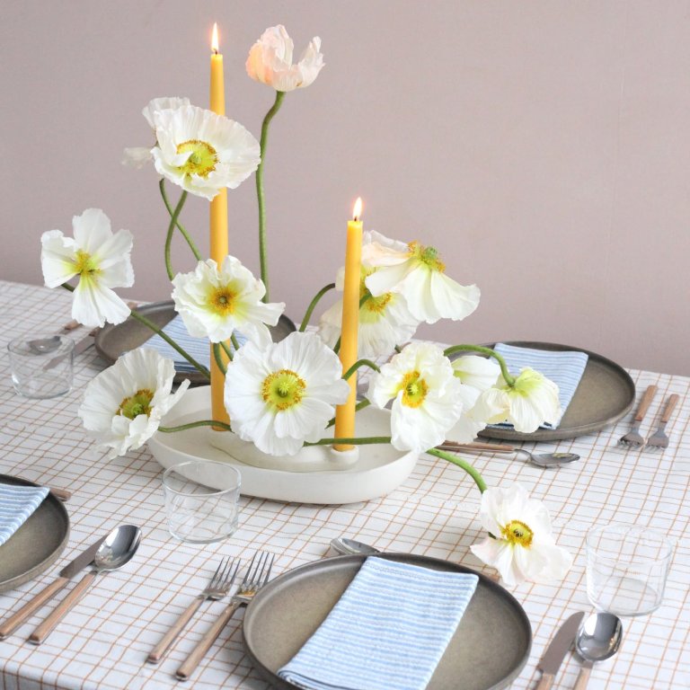  frog bowl and taper holder in one