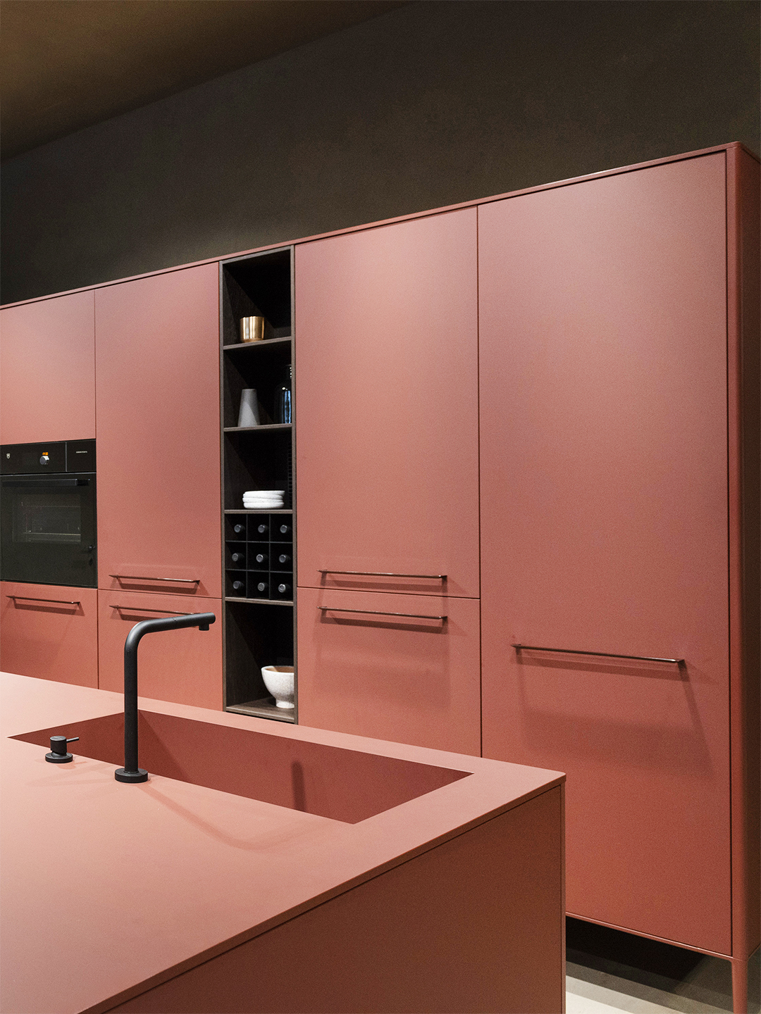 pink kitchen