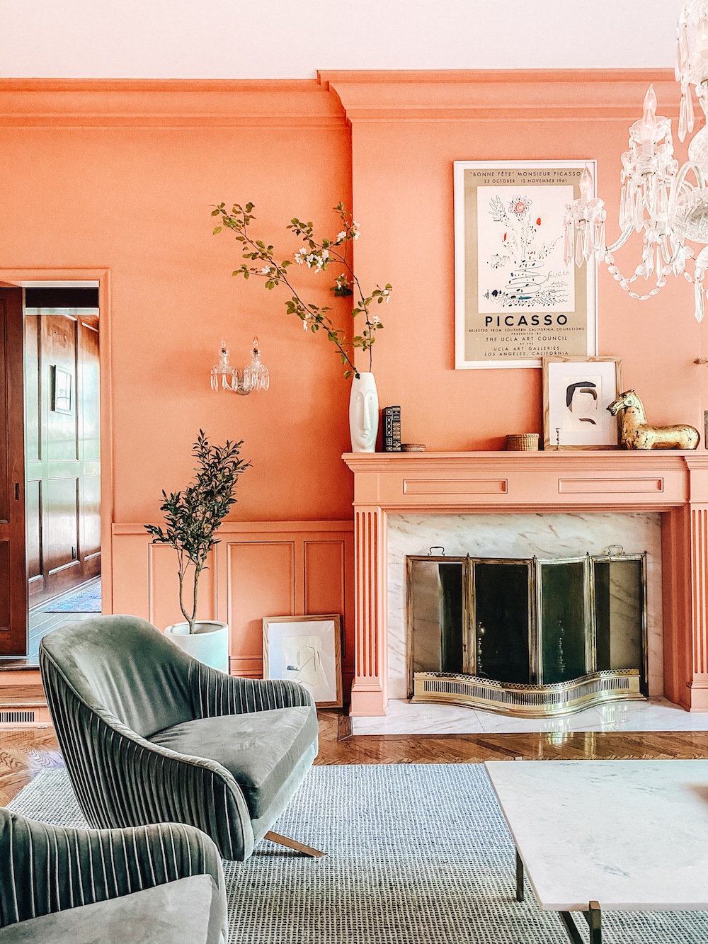Why Kate Arends Still Won't Paint Over Her Home's Brightly Colored Walls, image size:1000x1333
