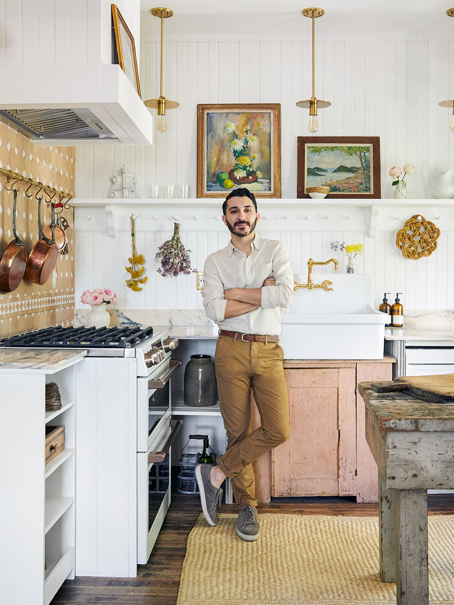 Sato インテリア コレクション レア ドーム kitchentimer Zio & Sons' Anthony D'Argenzio Reveals His Vintage-Studded Kitchen