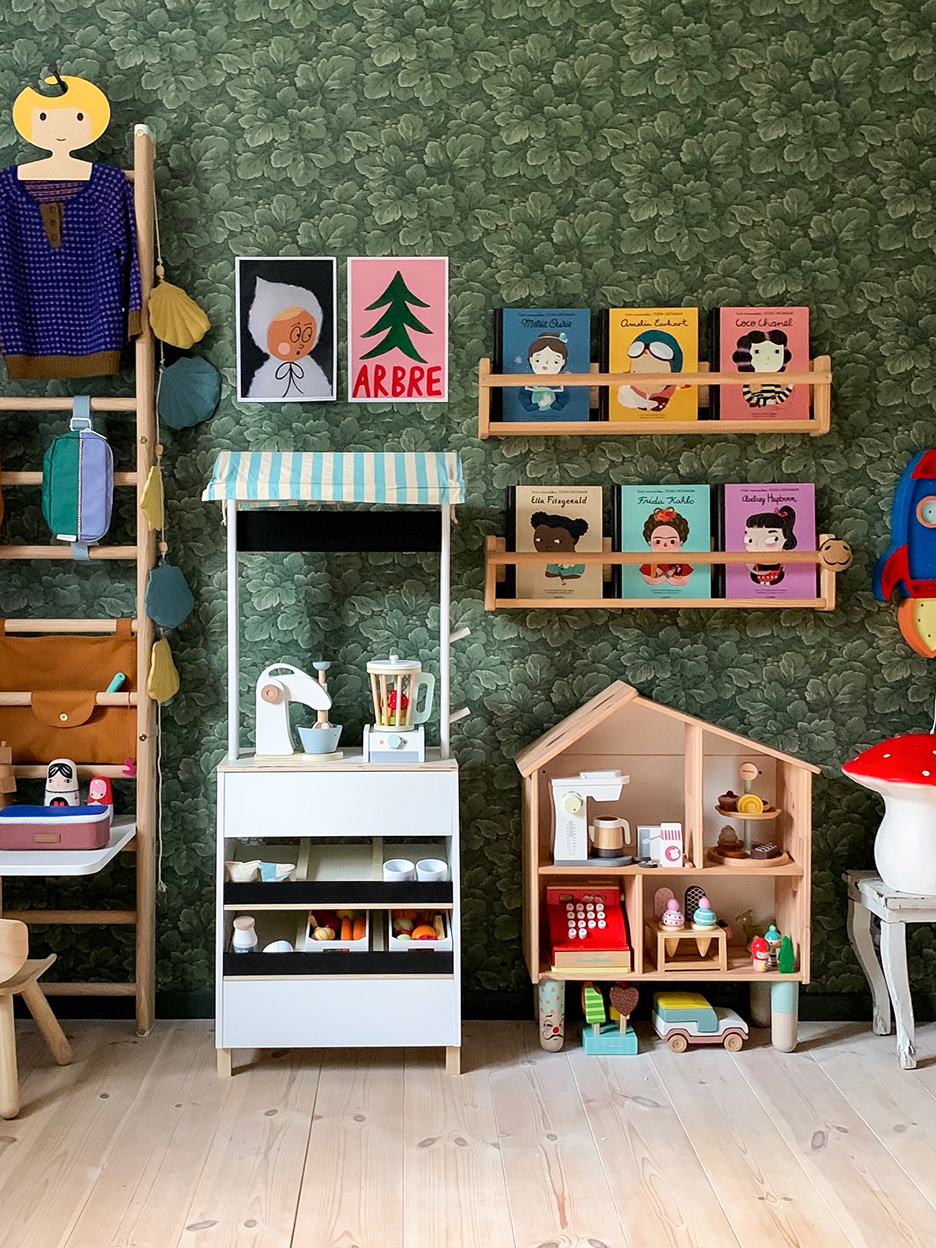 This Simple Design Triples As a Kids' Climbing Station, Storage