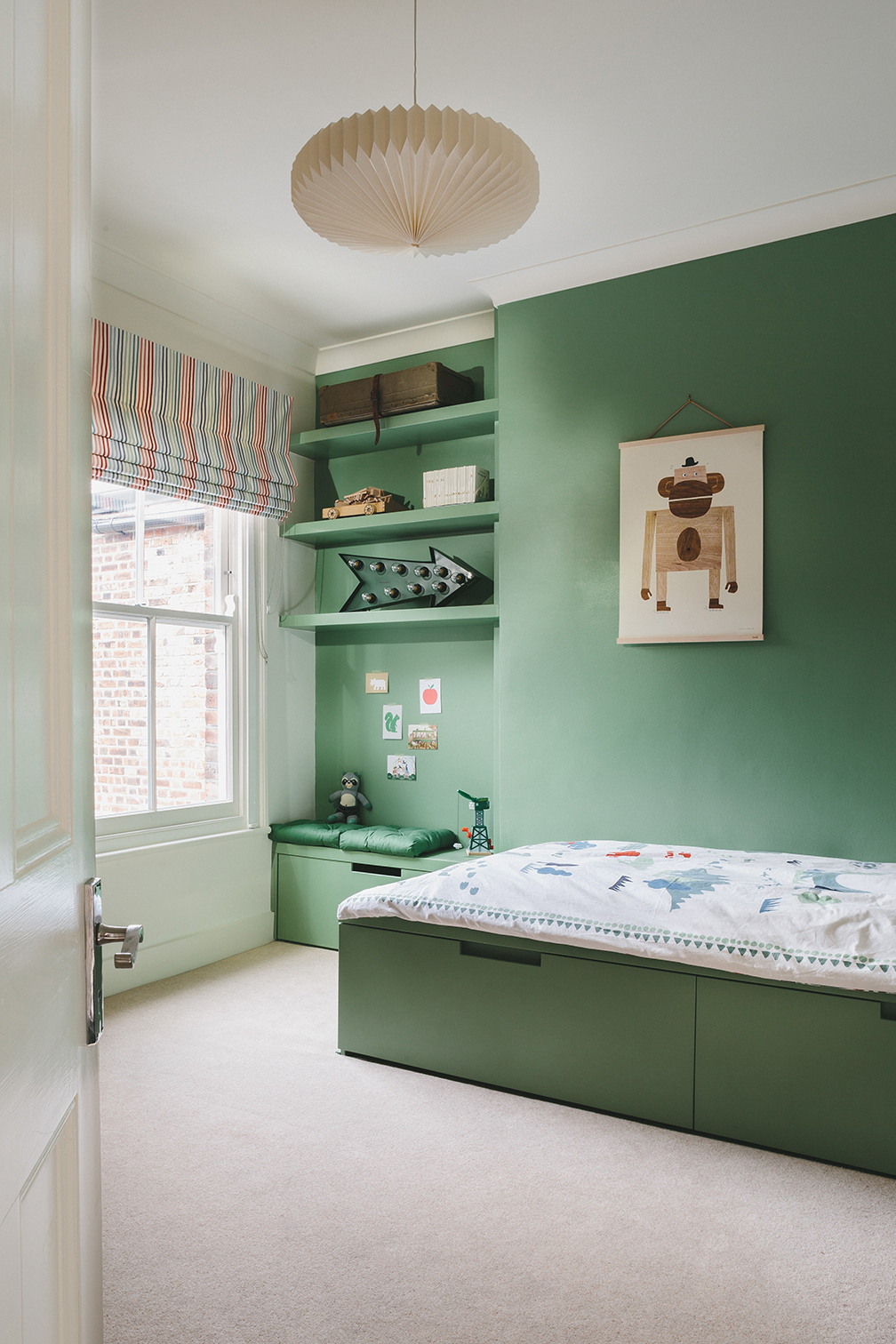 It's a Whole Mood in These 10 Sage Green Kids' Rooms, image size:1008x1512