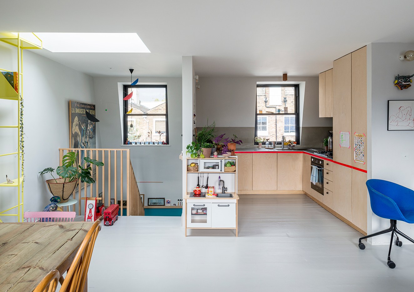 This London Family Home Features a Playground Favorite—Indoors