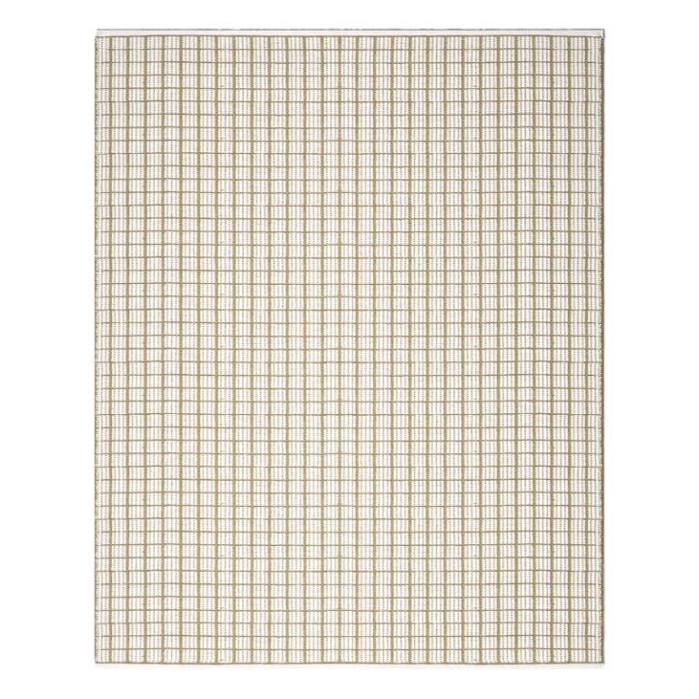  Recycled P.E.T. White/Green Indoor/Outdoor Rug